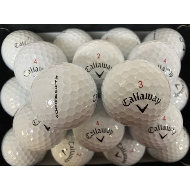 Callaway Chrome Soft Golf Balls +10% EXTRA FREE