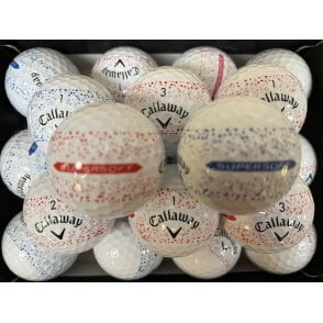 Supersoft Splatter Golf Balls 