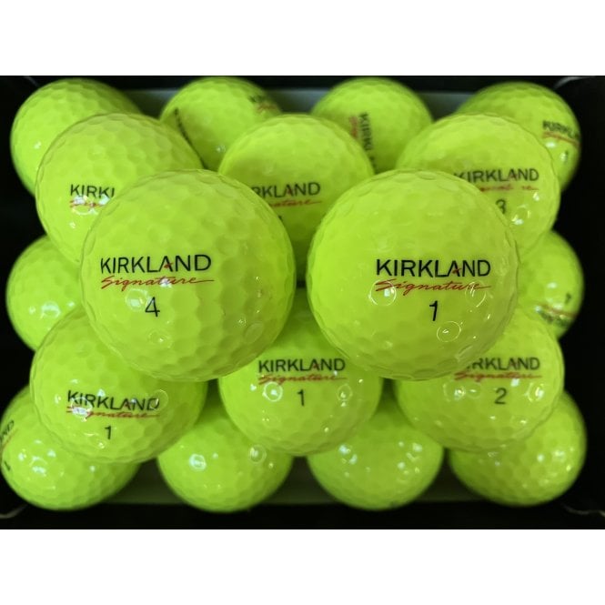 Kirkland Signature Yellow Golf Balls 