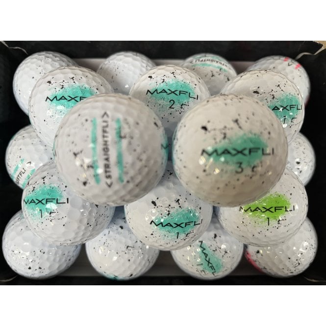 Maxfli Straightfli \ Softfli Splatter Golf Balls