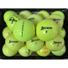 Srixon Z Star \ Z Star XV Yellow Golf Balls (100 ball pack )