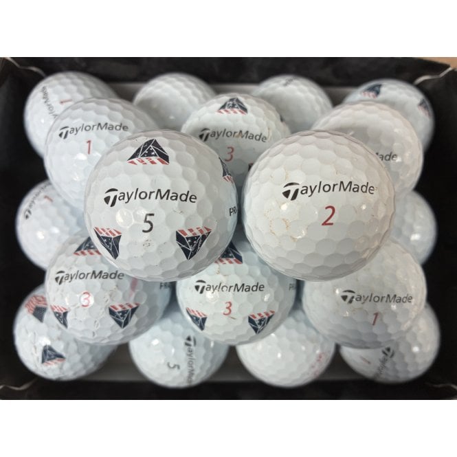 Practice Balls -100 packs Taylor Made TP5\ TP5X Practice Stamp A\B Grade Golf Balls (100 ball pack )