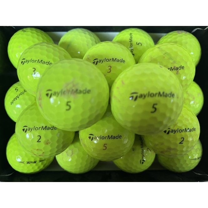 Practice Balls -100 packs Yellow TP5 \ TP5X Golf Balls ( 100 ball pack )