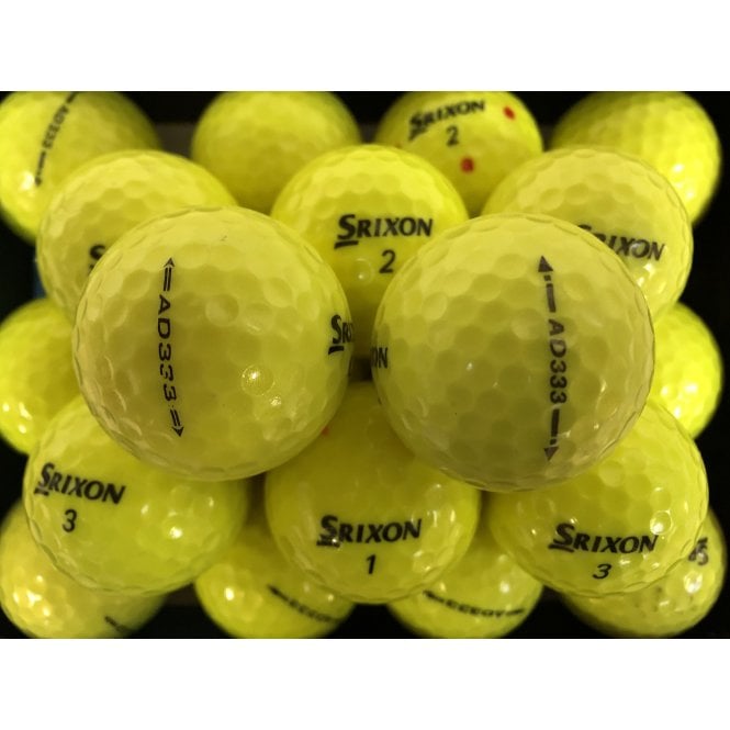 Srixon AD333 Yellow \ Orange Golf Balls
