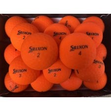 Soft Feel Matte Orange Golf Balls