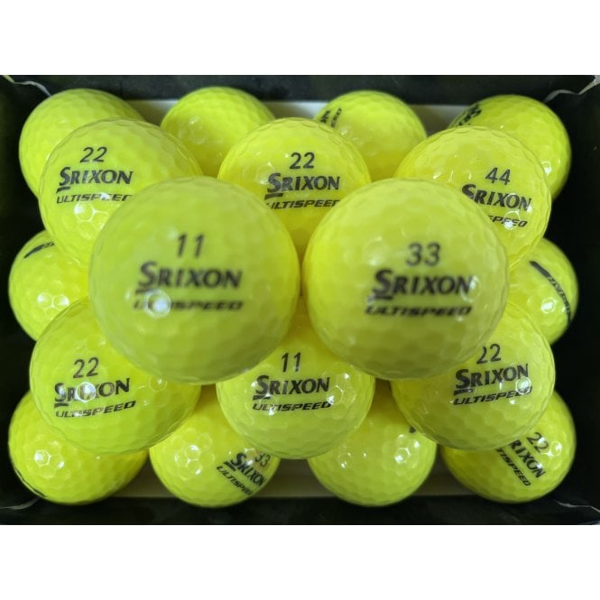 Srixon Yellow Q Star Ultispeed Golf Balls