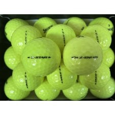 Yellow Z Star Golf Balls 