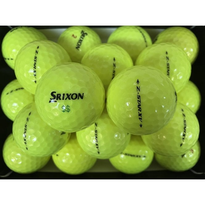 Srixon Yellow Z Star XV Golf Balls +10% EXTRA FREE