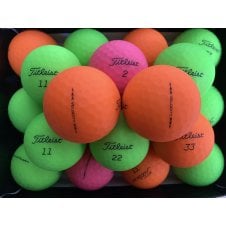 Velocity Matte Mixed Colour Golf Balls